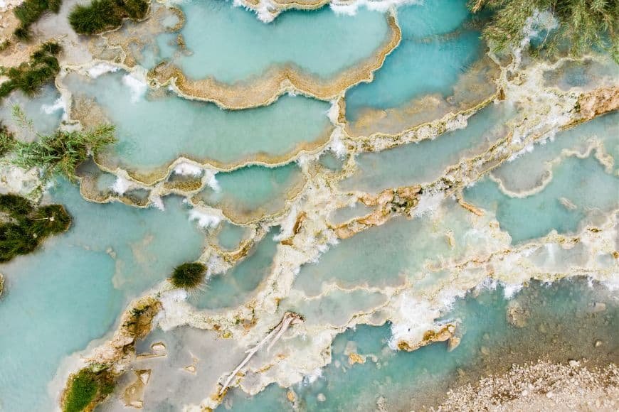 Tuscany Travel Guide, Saturnia natural hot springs in southern Tuscany