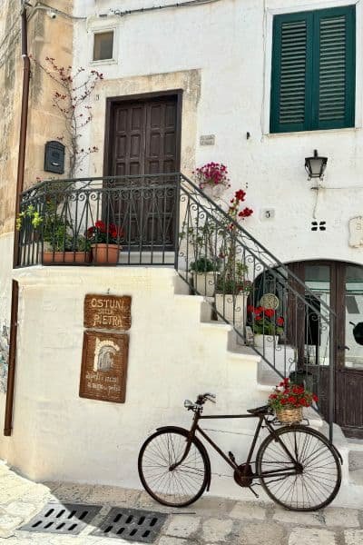 Puglia Travel Guide, Whitewashed streets in Ostuni historic center in Puglia