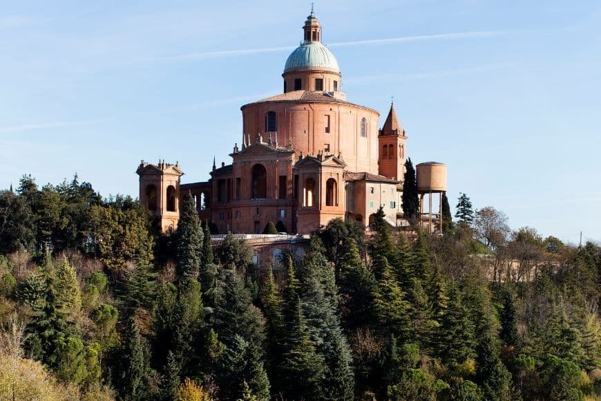Things to Do in Bologna, Sanctuary of Madonna di San Luca hilltop church overlooking Bologna