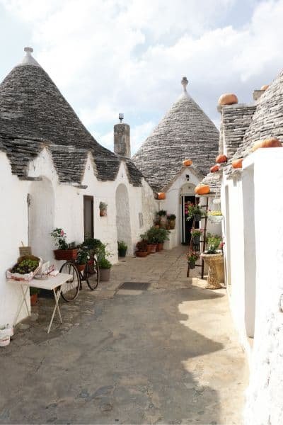 Charming Trullo House in Alberobello, Puglia, Alberobello Streets