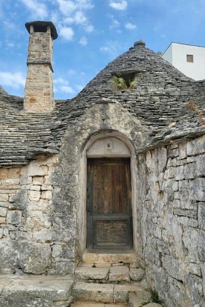 Trullo Sovrano Museum in Alberobello, Southern Italy, Ancient Trullo Stone House in Alberobello, Italy