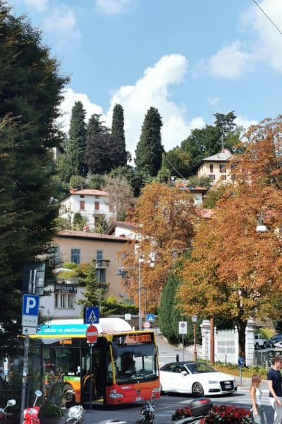 Is it hard to drive in Italy as a tourist, Bergamo Citta Alta