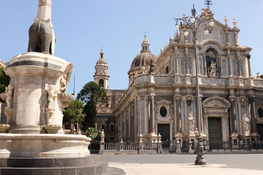 Palermo Cathedral in Sicily, Catania Cathedral, Sicily