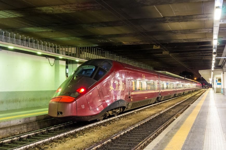 Train Travel in Italy, Italo High Speed Train In Italy