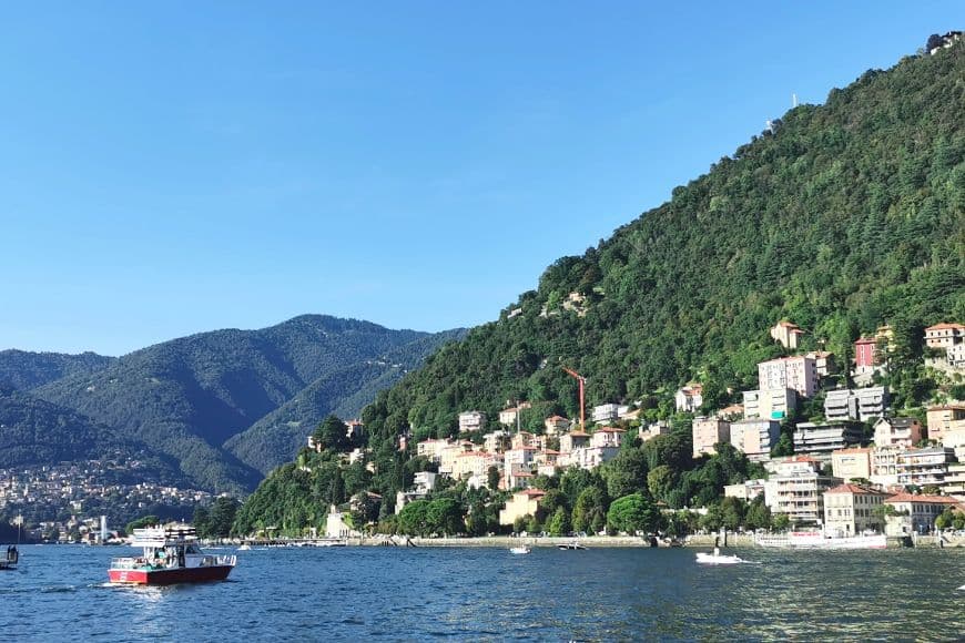 How Many Days in Milan, Lake Como near Milan, Italy