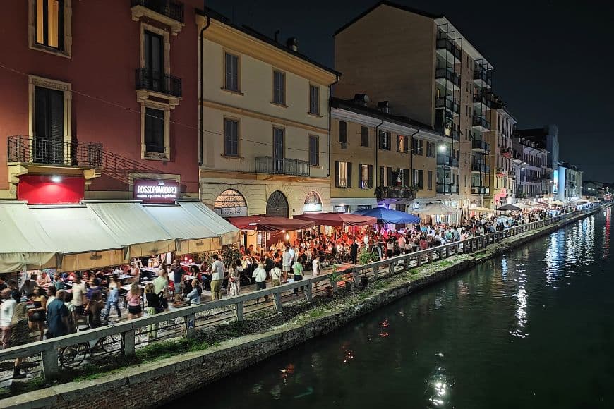 is Milan Worth Visiting, Navigli Restaurants, Milan