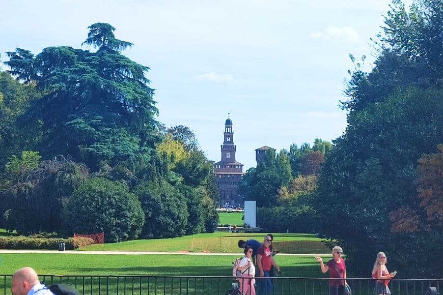 How Many Days in Milan, Parco Sempione in Milan