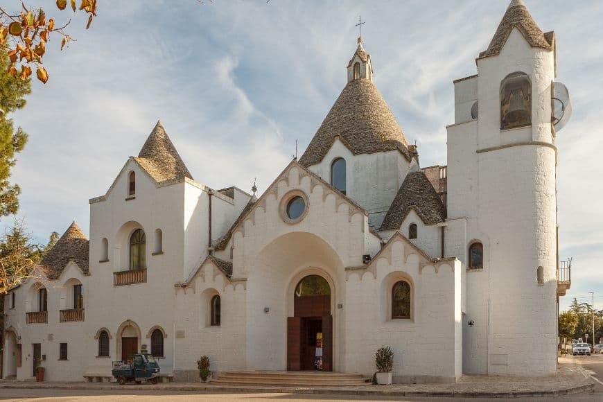 Alberobello Travel Guide, Sant Antonio Church in Alberobello, Puglia