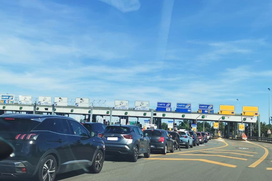 Italy to Spain by Car, Italy Toll Roads