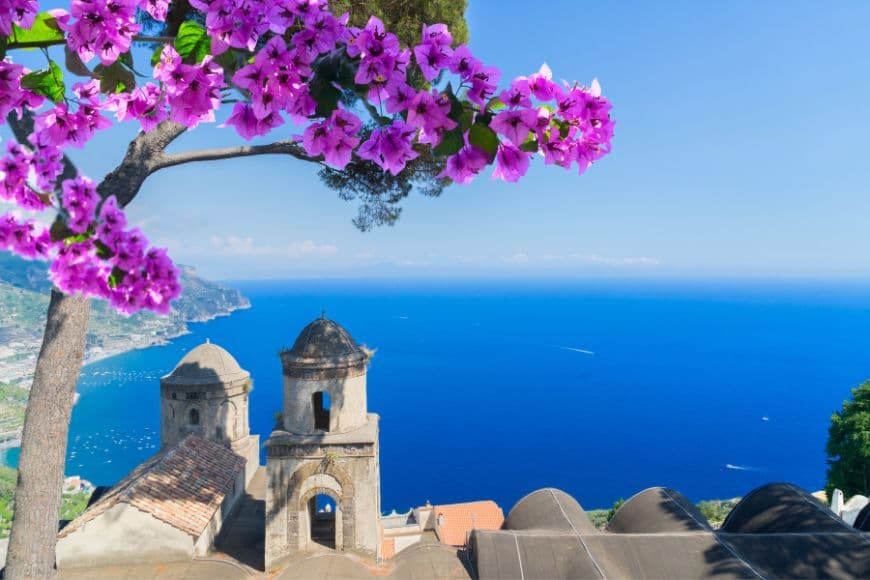 How Many Days in Amalfi Coast, Panoramic view from Ravello on the Amalfi Coast