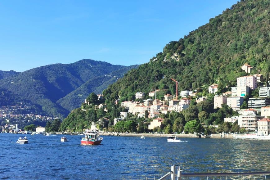 Is Lake Como Worth Visiting, Panoramic view of Lake Como and surrounding mountains