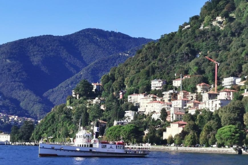 Is Lake Como Worth Visiting, Scenic ferry crossing on Lake Como