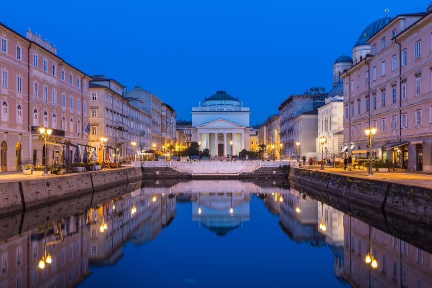Italy to Slovenia By Car, Trieste, Italy
