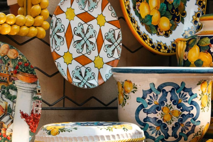 How Many Days in Amalfi Coast, handmade Italian ceramics in the Amalfi Coast