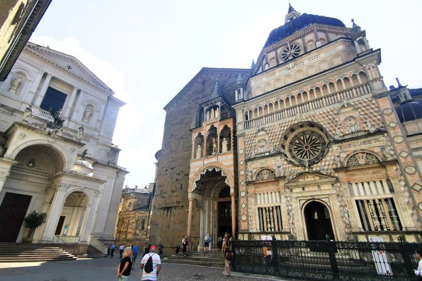 One Day in Bergamo, Basilica Di Santa Maria Maggiore In Bergamo, Italy