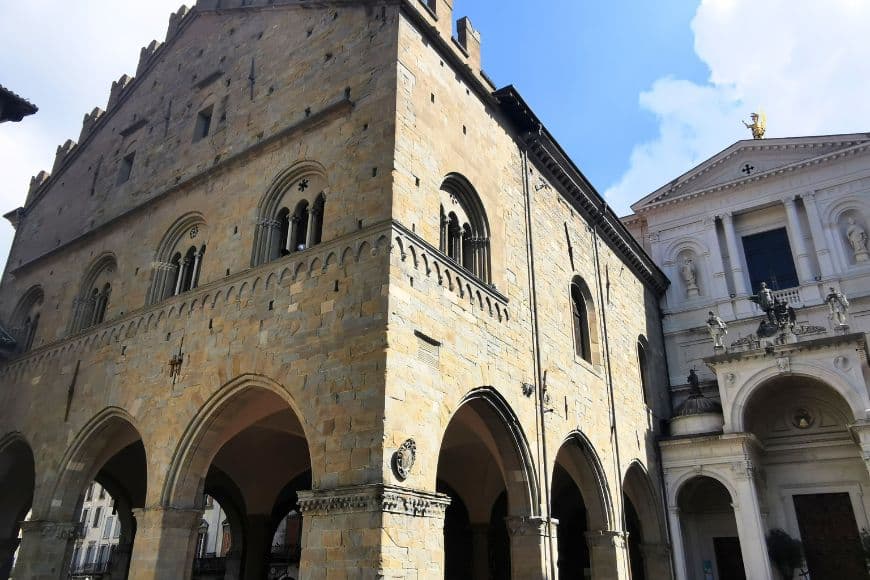 Where to Stay in Bergamo, Bergamo Cathedral And Palazzo Del Podestà