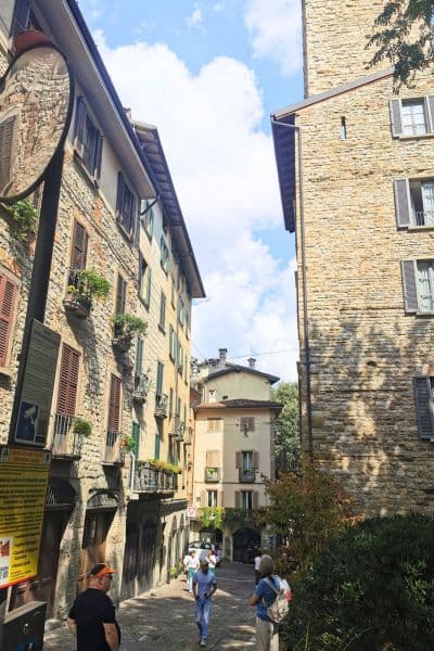 Things To Do In Bergamo, Historic Streets Of Città Alta In Bergamo