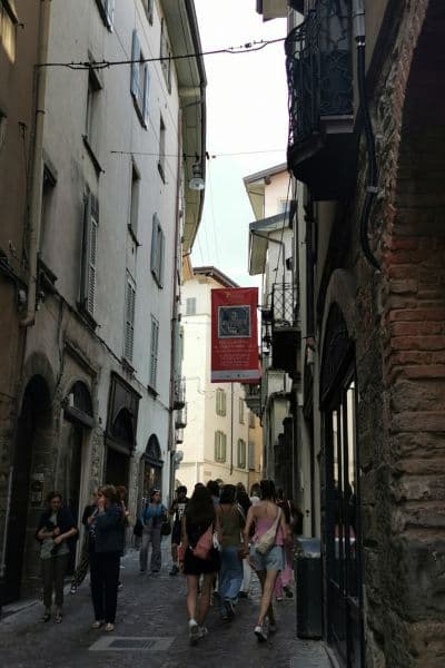 Bergamo Travel Guide, Historic Streets Of Città Alta In Bergamo