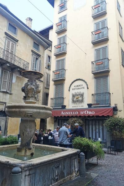 One Day in Bergamo, Street In Bergamo's Historic Center