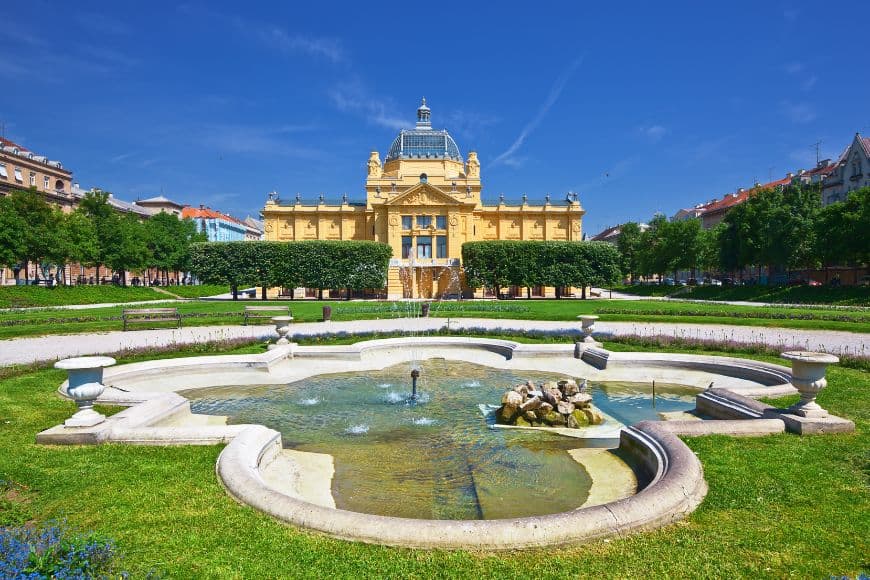 Italy to Croatia by Car, Zagreb, Croatia