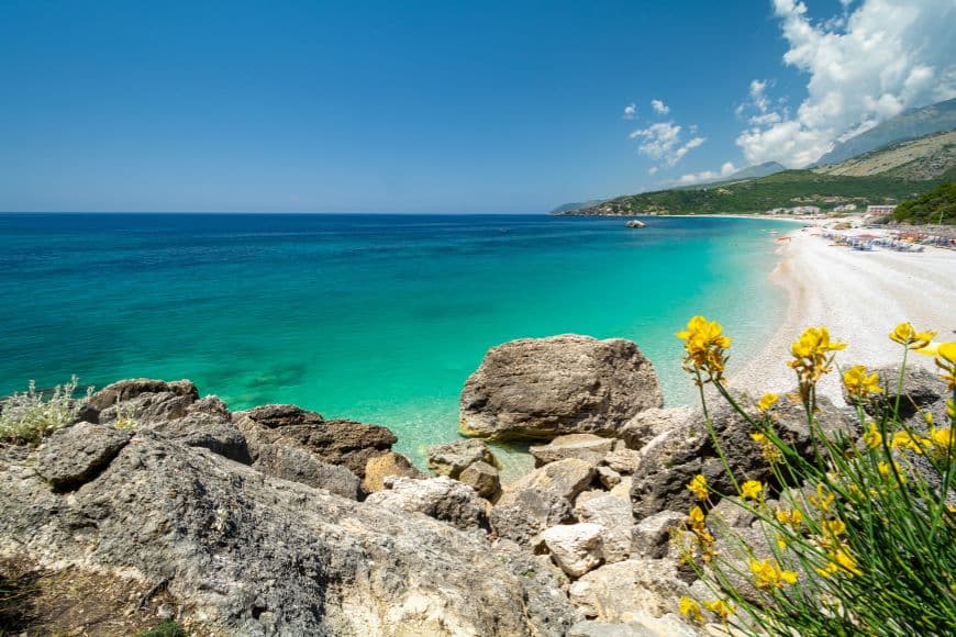 Albania Travel Guide, Crystal-clear waters along the Albanian Riviera coastline