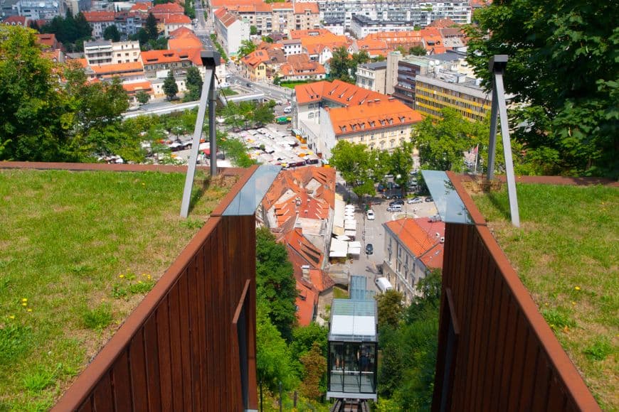 Things to Do in Ljubljana, Ljubljana Castle Funicular, Slovenia