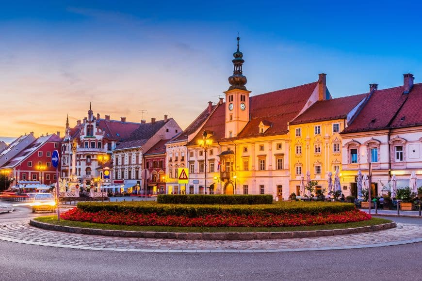 Slovenia Itinerary, Maribor Old Town, Slovenia