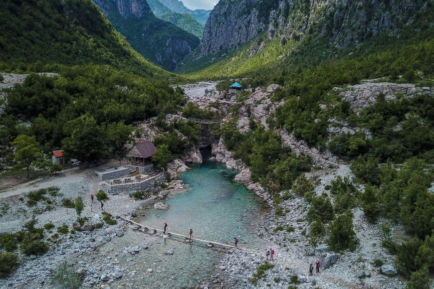 Albania Travel Guide, Mountain landscape in Theth National Park, Albania