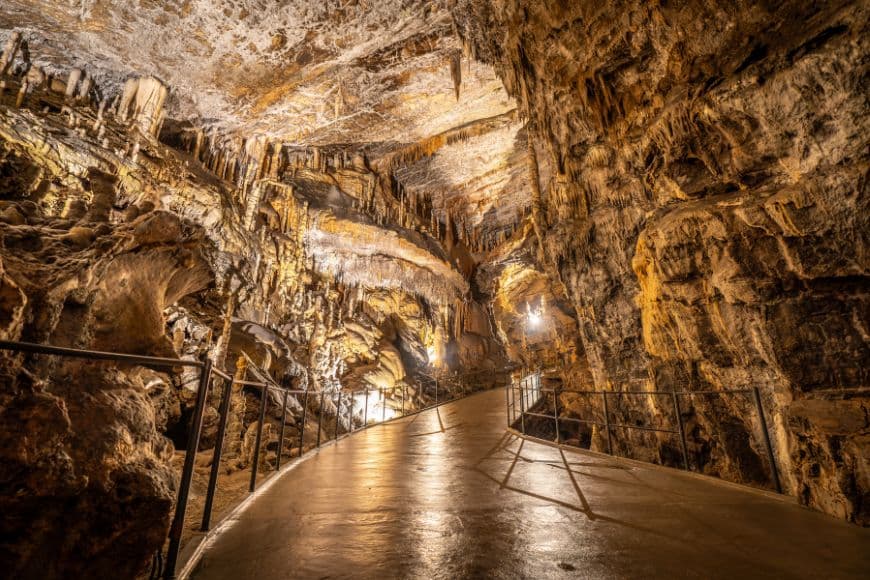 Slovenia Itinerary, Stunning underground formations inside Postojna Cave