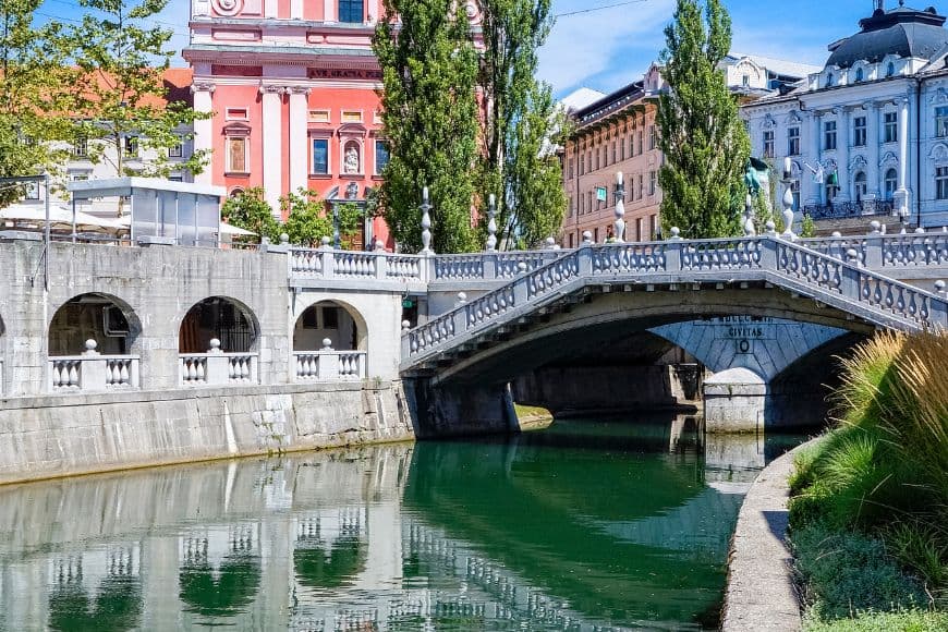Slovenia Travel Tips, The Triple Bridge in Ljubljana, Slovenia