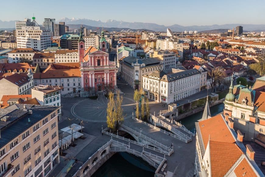 Things to Do in Ljubljana, Triple Bridge crossing the Ljubljanica River in Ljubljana