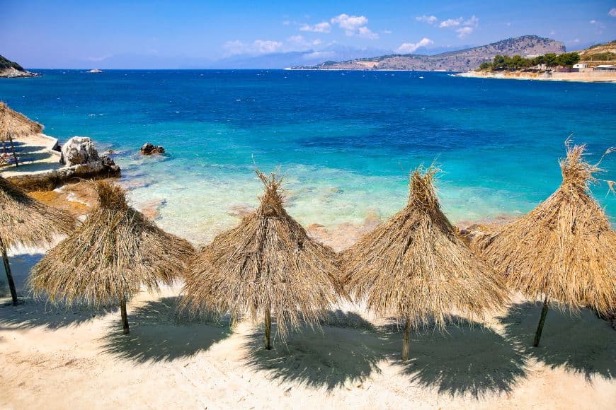 Albania Travel Tips, Beautiful Ksamil Beach, Albania