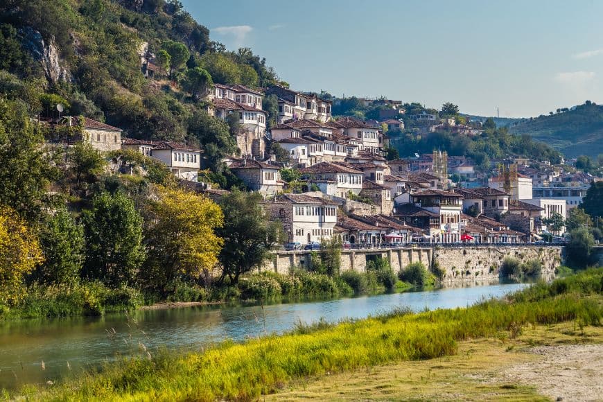 Albania Itinerary, Berat City and Osum River in Albania