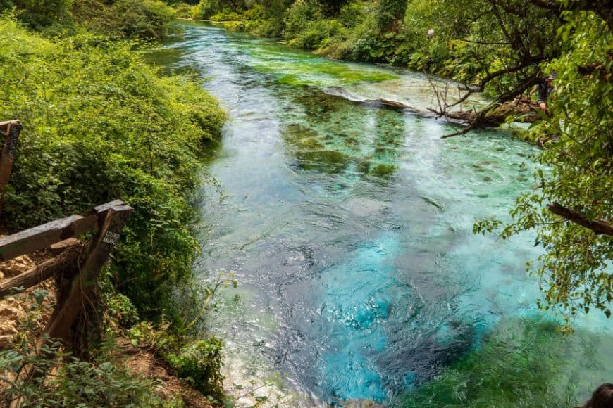 Albania Itinerary, Blue Eye Spring in Albania