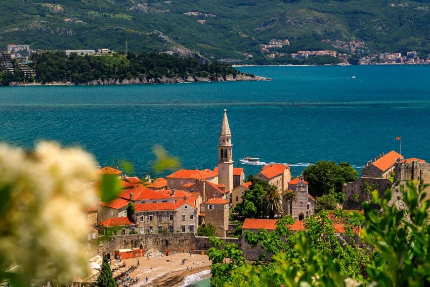 Montenegro Travel Guide, Budva Old Town and Adriatic coastline in Montenegro