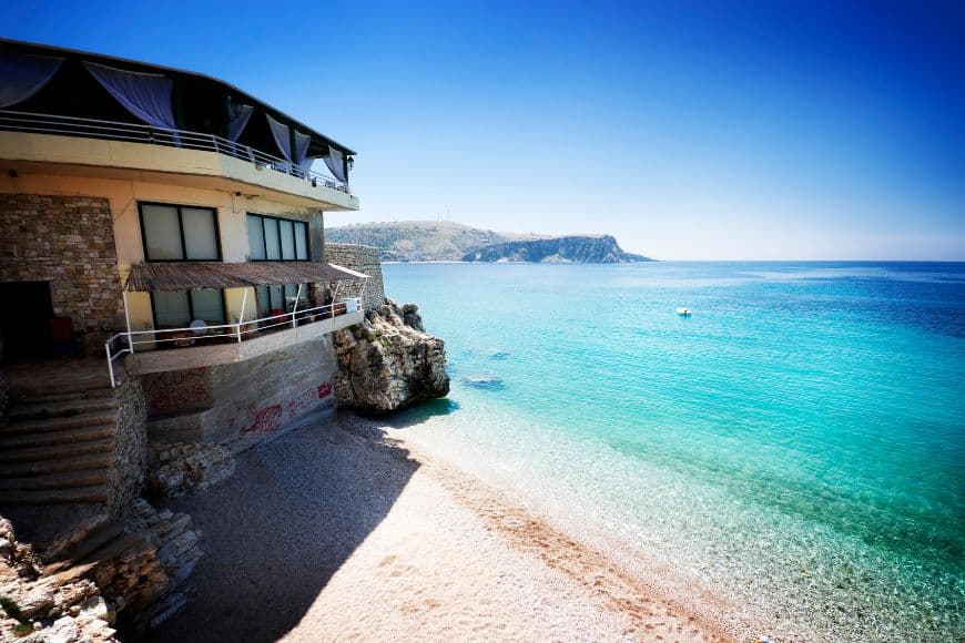 Albania Travel Tips, Himare Beach in Albania
