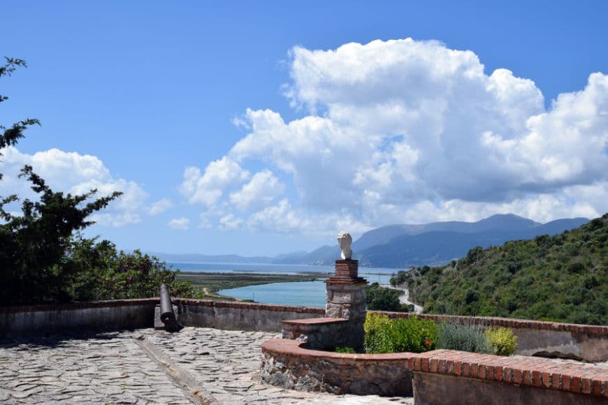 Albania Travel Tips, Landscape of Lake Butrint in Southern Albania