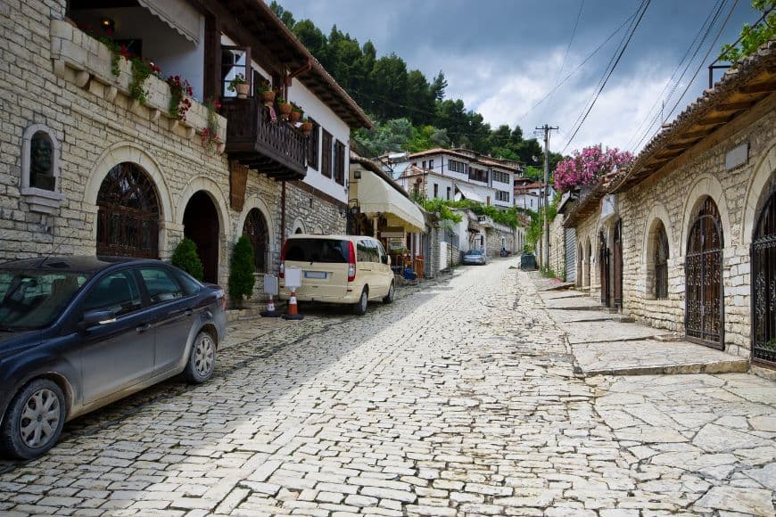 Albania Itinerary, Narrow Streets in Berat, Albania
