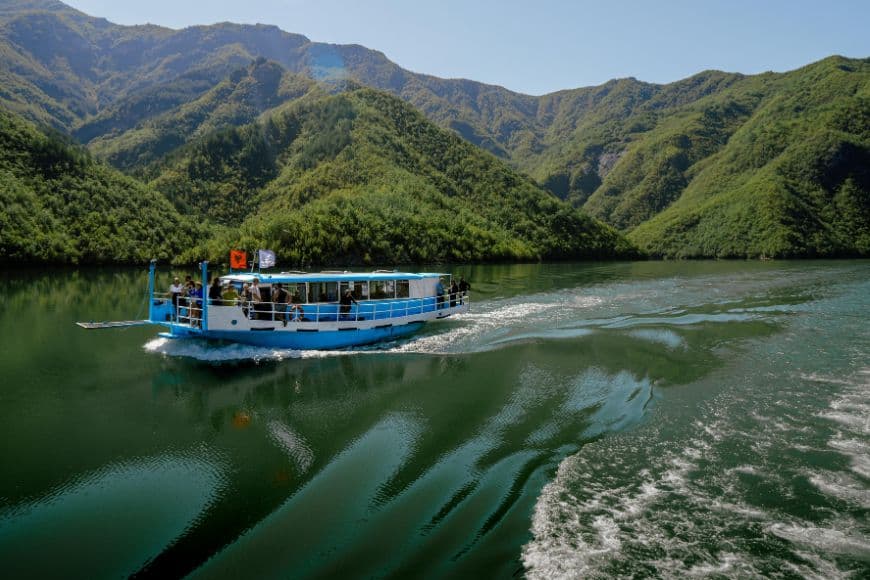 Albania Travel Tips, Scenic Ferry Journey on Koman Lake in Albania