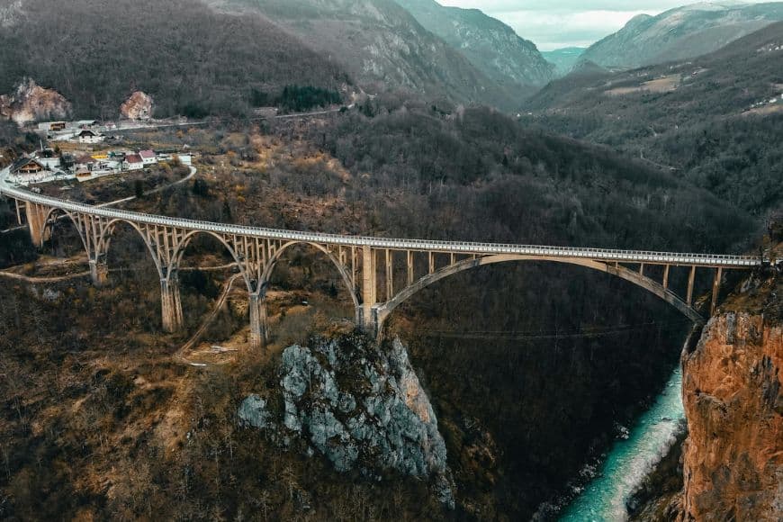 Montenegro Travel Guide, Tara River Canyon and Đurđevića Tara Bridge
