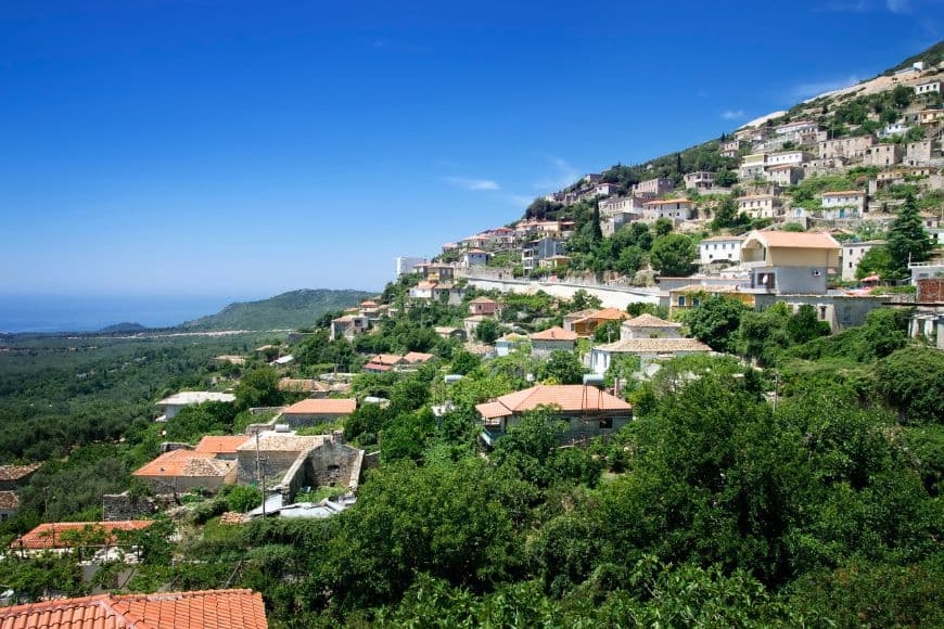 Albania Itinerary, Village in the Albanian Riviera