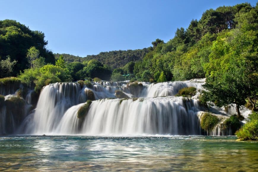 Croatia Travel Guide, Waterfalls and river scenery in Krka National Park