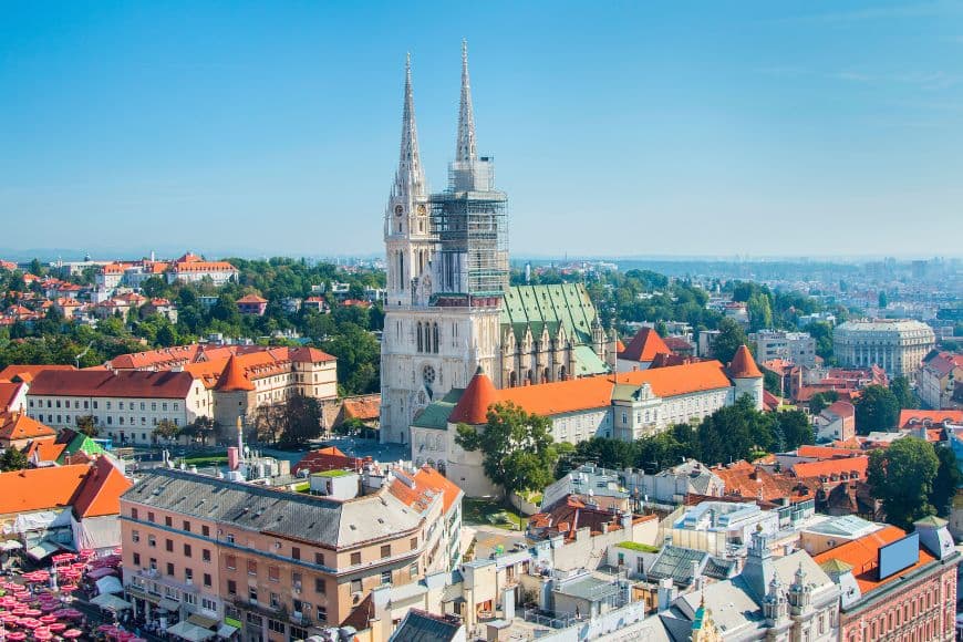 10 Day Croatia Itinerary, Zagreb historic center