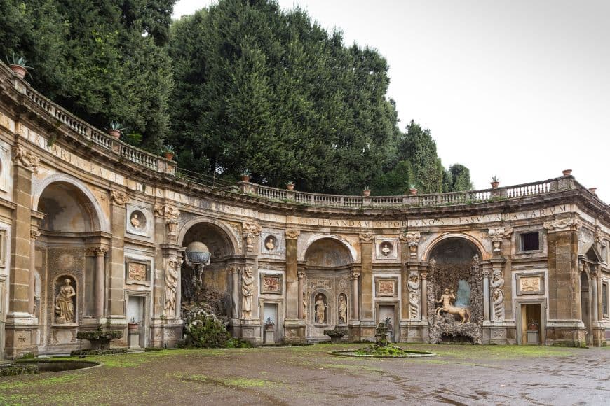 Villa Aldobrandini and its surrounding park in Frascati, Day Trips From Rome